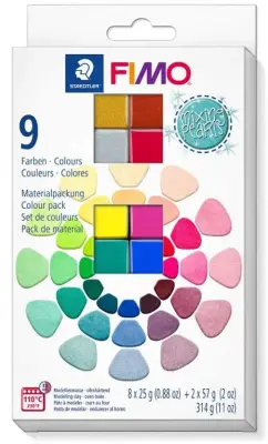 FIMO Effect Pearls set, 8x25g, 2x57g