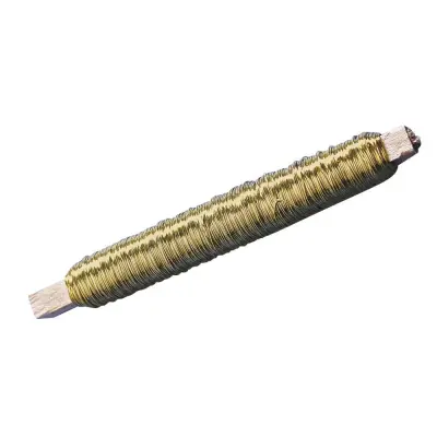 Žica cvetličarska, 1 kom., zlata, 0,55 mm, 100 g