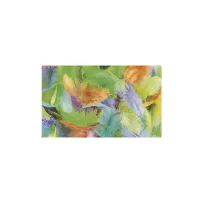 Perje, mešane barve, 3-10 cm, 10 g