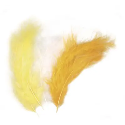 Perje puhasto mešano, rumeno/belo/koruz.rumeno, 10-15cm, 15