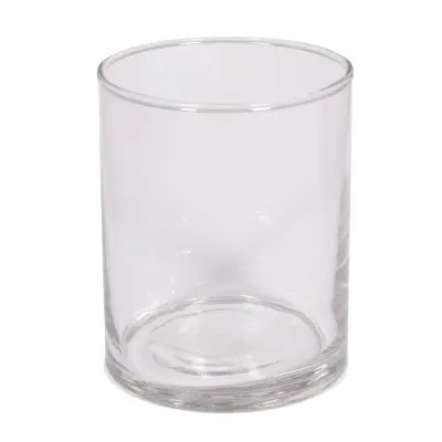 Steklena vaza fi 8 cm višina 10 cm