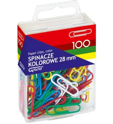 Sponke za papir, 28 mm, 100 kosov