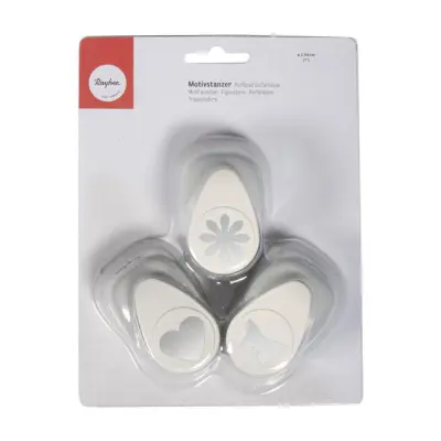 Set luknjačev, Srce, Metulj, Cvet, set 3