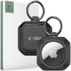 TECH-PROTECT ROUGH PRO AIRTAG BLACK ETUI ZA AIRTAG Z ZAŠČITO