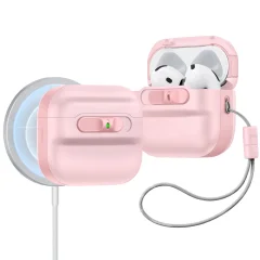 ESR PULSE HALOLOCK ETUI ZA APPLE AIRPODS 4 ROZA ETUI Z ZA MAGSAFE
