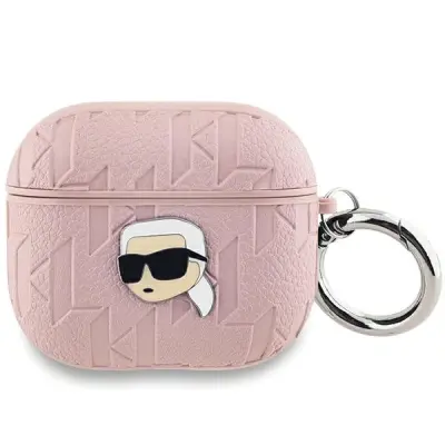 KARL LAGERFELD MONOGRAM KARL ETUI ZA AIRPODS 3 CASE ROZA