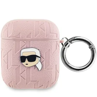 KARL LAGERFELD MONOGRAM KARL ETUI ZA AIRPODS 1 2 ROZA