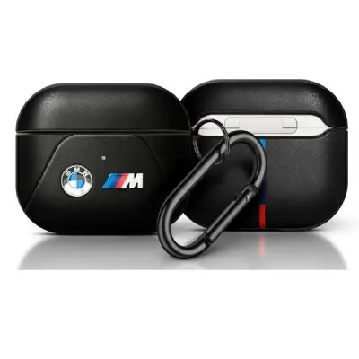 OVITEK ZA OVITEK BMW CURVED LINE ZA AIRPODS PRO 2 ČRN