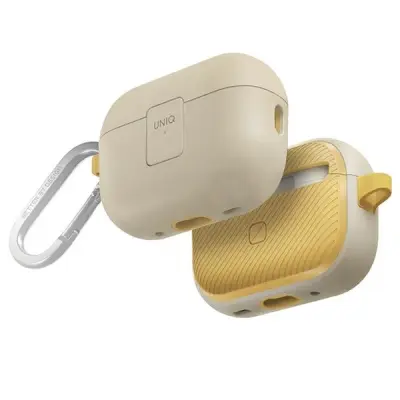 UNIQ ETUI CLYDE LOCK ZA AIRPODS PRO 2 (2022/2023) - BEŽ IN RUMEN