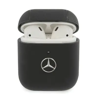 MERCEDES ELECTRONIC LINE CASE OVITEK ZA AIRPODS 1/2 ČRN