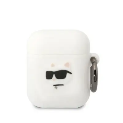 KARL LAGERFELD ETUI 3D CHOUPETTE ZA AIRPODS 1/2 BEL