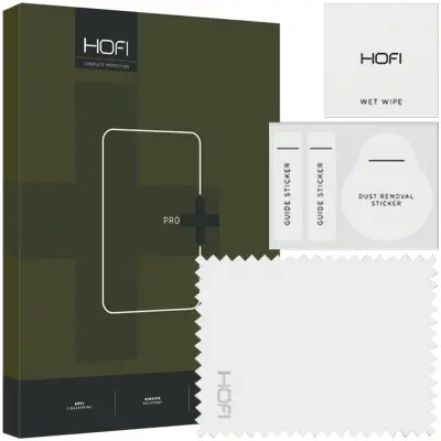 HOFI KOMPLET ZA MONTAŽO ČRNO KALJENO STEKLO KOMPLET ZA MONTAŽO