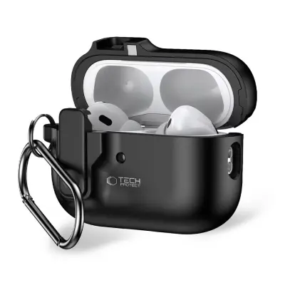 TECH-PROTECT SLIM HOOK OVITEK ZA APPLE AIRPODS PRO 1/2 ČRNA