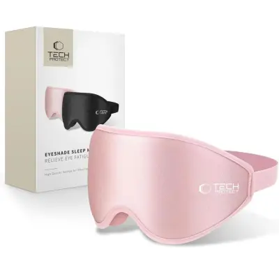 TECH-PROTECT EYESHADE BABY PINK SPALNA MASKA, UDOBNA ZA OČI