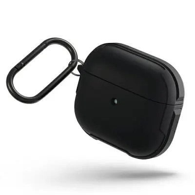 UNIQ VALENCIA OVITEK ZA AIRPODS 3 ČRNI KOMPLET
