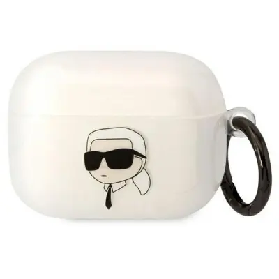 KARL LAGERFELD KARL'S HEAD ETUI ZA AIRPODS PRO PROZOREN POKROV ZA ETUI