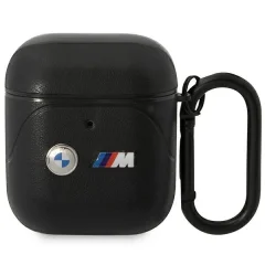 USNJENI ETUI BMW CURVED LINE AIRPODS COVER 1/2 ČRN