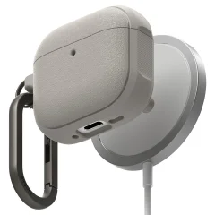 RINGKE MAGNETNI OVITEK ONYX ZA APPLE AIRPODS 4 WARM GREY ZA MAGSAFE