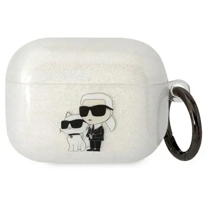 KARL LAGERFELD GLITER CASE PROZOREN OVITEK ZA AIRPODS PRO