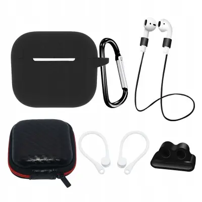 SILIKONSKI ETUI SET, OHIŠJE ZA AIRPODS 3 + OHIŠJE OMARICA