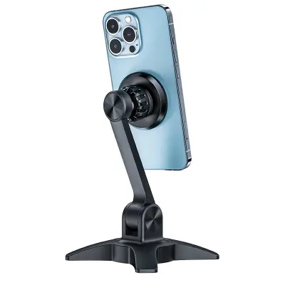 Stojalo, magnetno držalo za telefon, črne barve