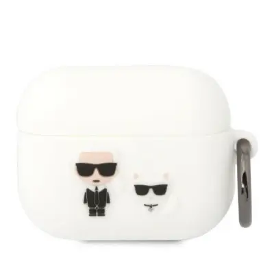 KARL LAGERFELD SILIKONSKI OVITEK KARL&CHOUPETTE ZA AIRPODS PRO BEL