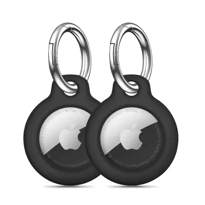 TECH-PROTECT ROUGH 2-PACK ZA APPLE AIRTAG BLACK CASE