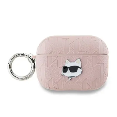 KARL LAGERFELD MONOGRAM CHOUPETTE HEAD ETUI ZA AIRPODS PRO 2 ROZA