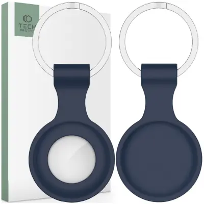 TECH-PROTECT ICON APPLE AIRTAG NAVY CASE ETUI ZA OVRATNIK