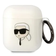 KARL LAGERFELD KARL'S HEAD ETUI ZA AIRPODS 1/2 ETUI PROZOREN