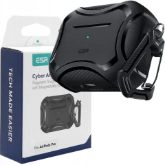 ESR CYBER ARMOR HALOLOCK ETUI MAGSAFE OVITEK ZA AIRPODS PRO 1/2 ČRN