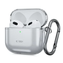 ETUI TECH-PROTECT FLEXAIR ZA APPLE AIRPODS 4 PEPELNATO SIV OVITEK