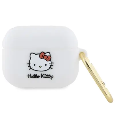 SILIKONSKI OVITEK HELLO KITTY 3D ZA AIRPODS PRO BEL