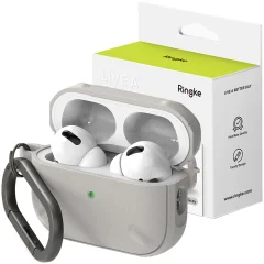 RINGKE OVITEK ONYX ZA AIRPODS PRO 2 ARMOR OVITEK SIVA