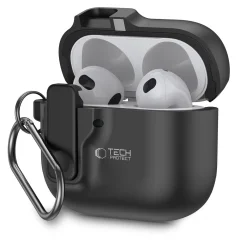 TECH-PROTECT SLIM HOOK CASE OVITEK ZA APPLE AIRPODS 4 ČRN