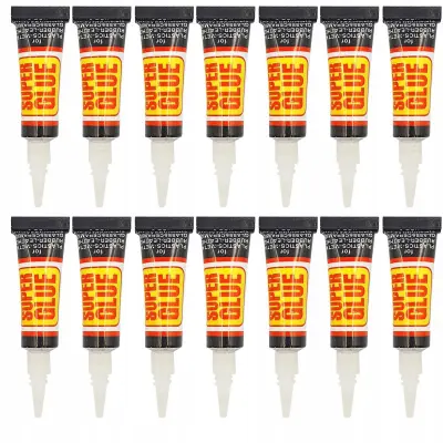 Set 14 cianoakrilatnih lepil Super Glue 3g 14kosov