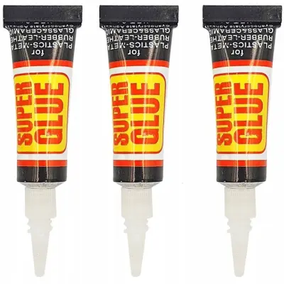 Set 3 cianoakrilatnih lepil Super Glue 3g 3kos