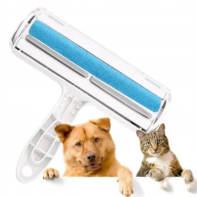 Rosfix Valjček za Pasje Dlake – Večkratna Uporaba, ABS in Najlon, 19,5 × 6,5 cm, Ročaj 11,5 cm