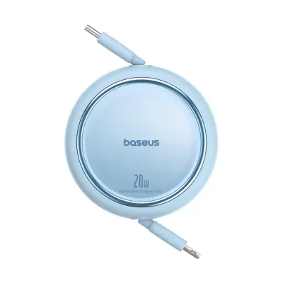 Zložljiv Kabel Baseus Free2Pull 20W USB-C / Lightning - 1m Modra