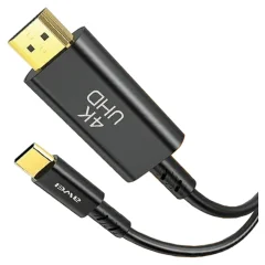 AWEI CL-212T USB-C NA HDMI KABEL 4K 30HZ ČRNO ČRN ZA TELEFON