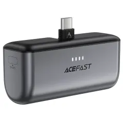ACEFAST POWERBANK M9 5000MAH USB-C PD 20W ČRNA ZA OVITEK ZA TELEFON