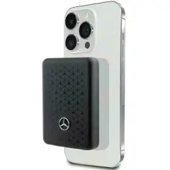POWERBANK MERCEDES STARS VZOREC ZA MAGSAFE 5W 3000MAH ČRNA ZA TELEFONE