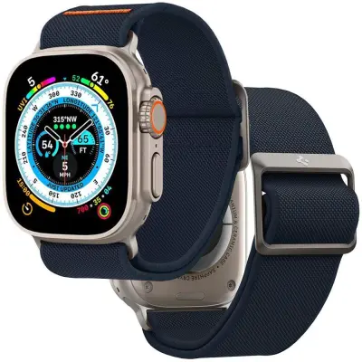 Spigen Fit Lite Ultra pašček za Apple Watch 4/5/6/7/8/9/SE/Ultra (42/44/45/49 mm) - mornarsko modra