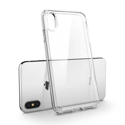 Prozoren Zaščitni Ovitek Spigen Ultra Hybrid za iPhone X/XS