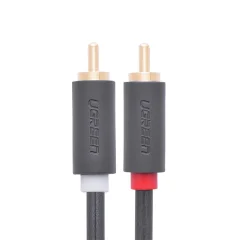 Ugreen AV104 Stereo RCA Kabel 2RCA na 2RCA, 1m - Siva