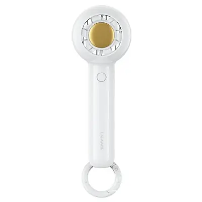 USAMS MINI ROČNI VENTILATOR 1200MAH CANDY SERIES BEL OVITEK ZA TELEFON