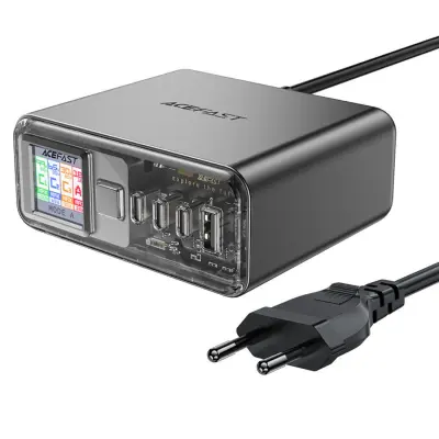 ACEFAST ADAPTER Z4 PD 218W GAN 3 X USB-C + USB-A ZA POLNILNE NAPRAVE