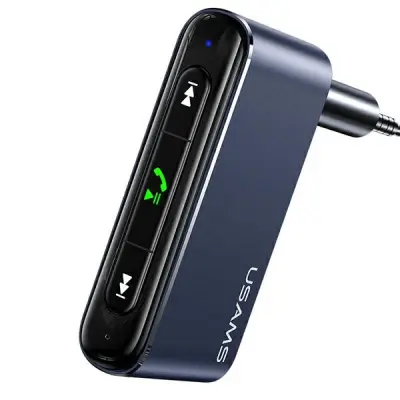 USAMS AVDIO ADAPTER BLUETOOTH 5.0 JACK 3.5MM ZA TELEFON SIVA
