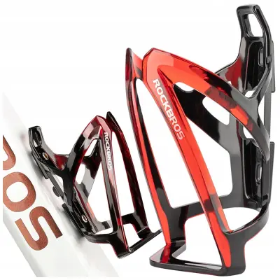 ROCKBROS BIKE BOTTLE HOLDER CASE POSODA ZA KOLESA ČRNO RDEČA