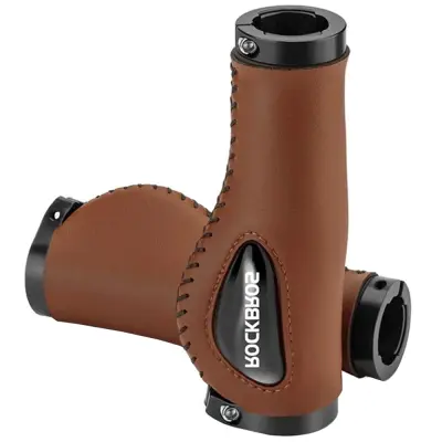 USNJENA PREVLEKA ROCKBROS BIKE GRIP RJAVI ROČAJI ZA KOLESA